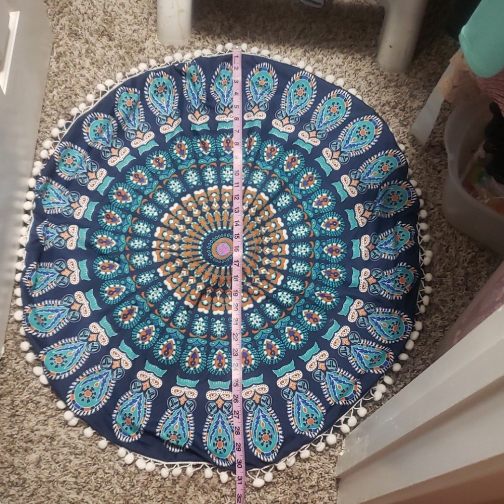 Decorative boho pillow case - Picture 3 of 5